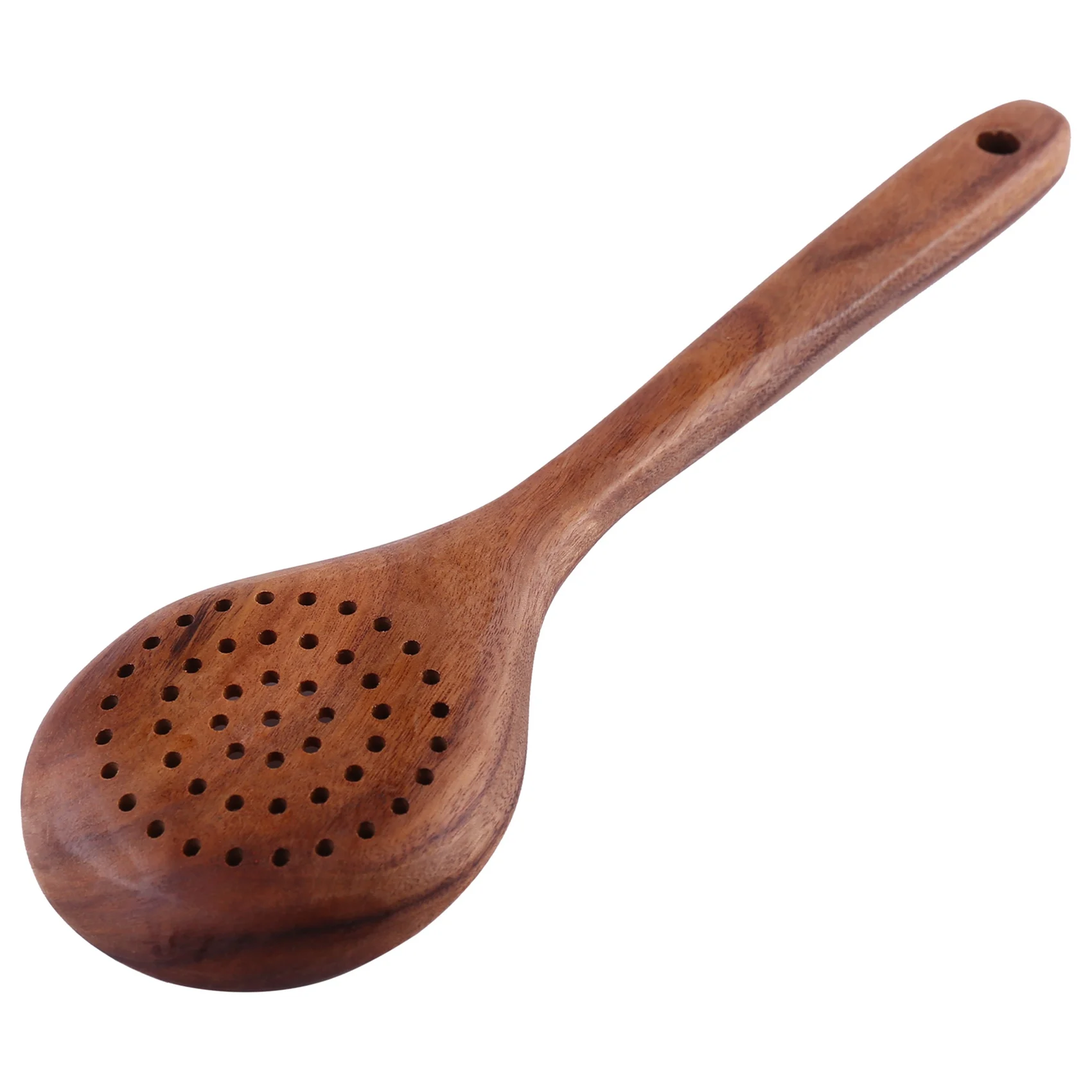 Teak Wood Spoon Long Handle Spoon Ladle Big Rice Paddle Wooden Cooking Spoon Skimmer Scoop Wooden Kitchen Utensils