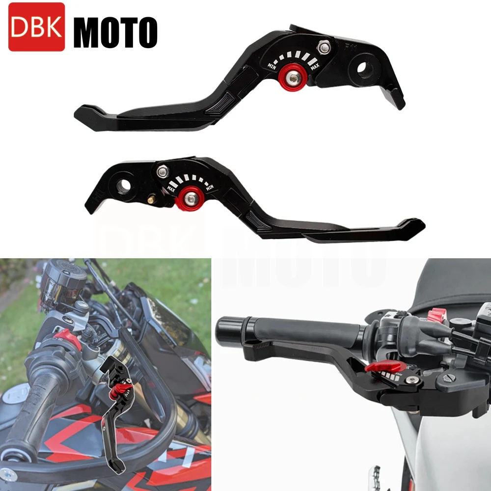 

Extensionable Motorcycle Brake Clutch Hand Levers CNC Aluminum For DUCATI Hypermotard 690 MONO 690 RVW 2024 2025