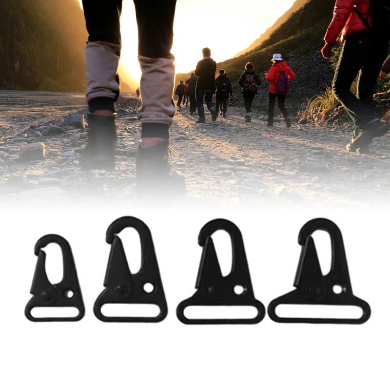 5Pcs/set Eagled Mouth Buckle Snap Link Hook Keychains Clip Hook Paracord Hook Camping Hook Keychains Snap Hook