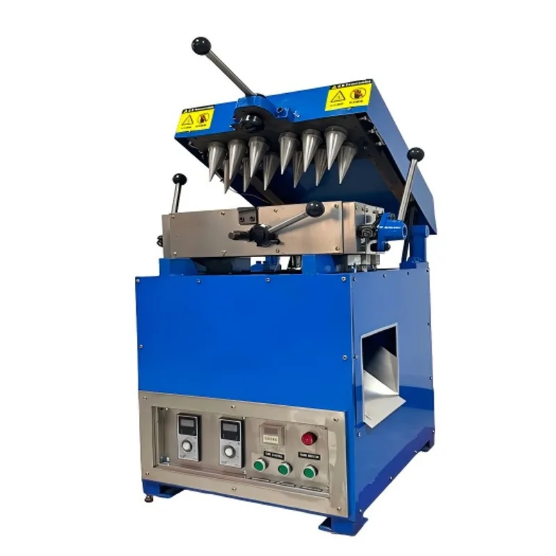 Manual ice cream cone machine Egg tray machine Semi-automatic manual opening and closing bell flower cone machine