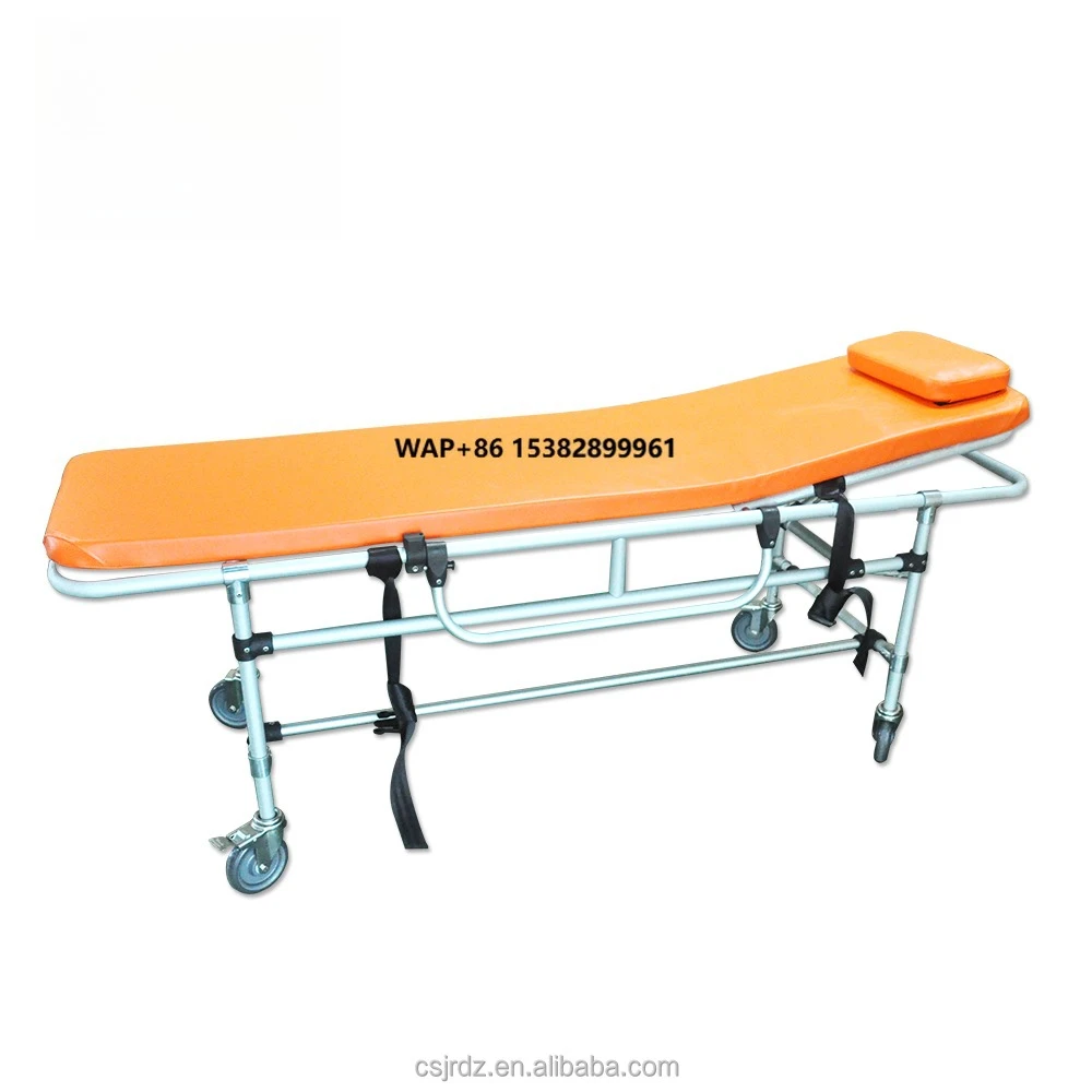 

Hospital mobile cart for MRI emergency appliances from China,non-magnetic gurneys