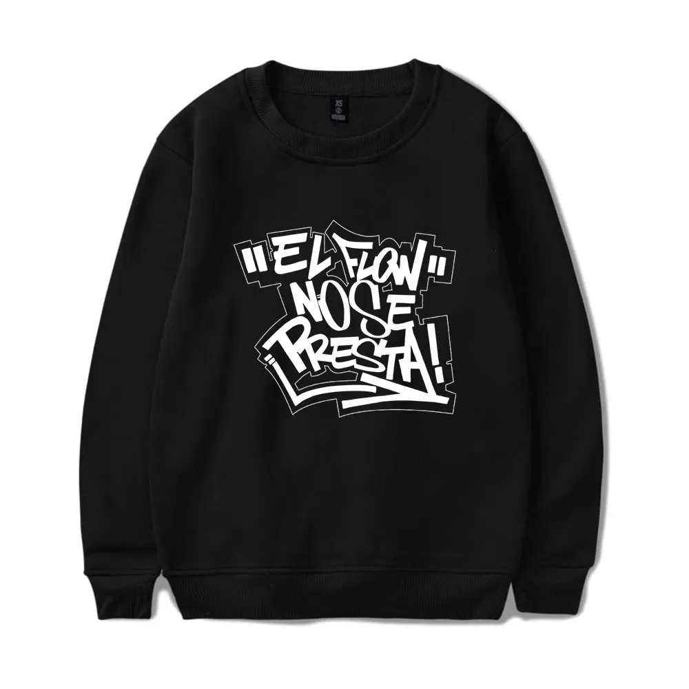 Nicki Nicole El Flow No Se Presta Merch Crewneck Sweatshirts Cosplay Women Men HipHop Long Sleeve Tee