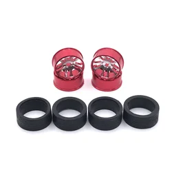 Metall Aktualisiert 24mm Racing Räder WLtoys 1/28 284131 k969 k979 K989 k999 p929 p939 iw04m MINI-Q MIMI-Z RC Auto teile