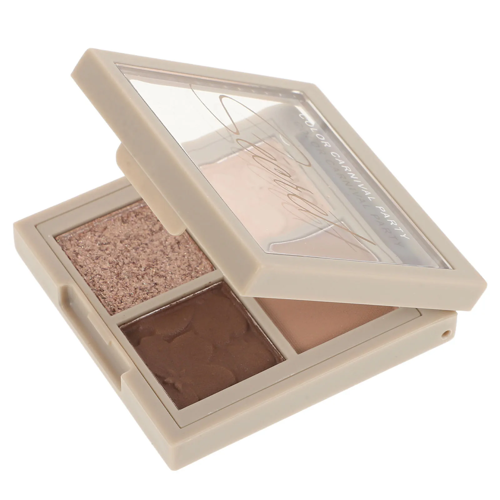 لوحة ظلال عيون غير لامعة لامعة، ألوان جريئة محايدة تدوم طويلاً، مقاومة للماء، حجم السفر، مدمجة وخفيفة الوزن