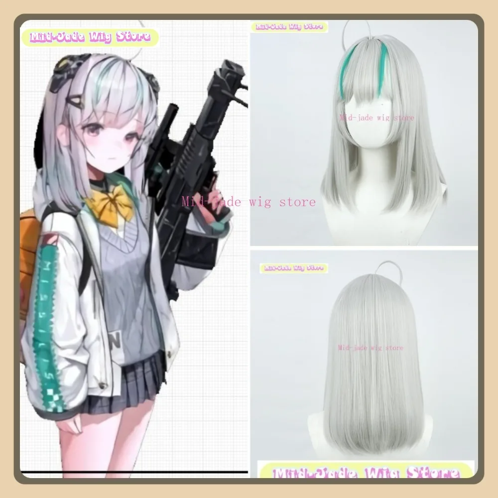 วิกผมมิดเจด แอดมิ คอสเพลย์ วิกผมอนิเมะ เกมสวมบทบาท ปาร์ตี้ฮาโลวีน อุปกรณ์ประกอบชุด วิกผมสังเคราะห์