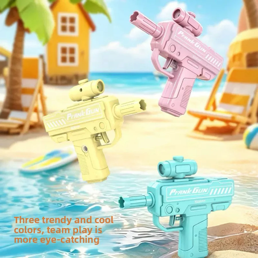 

Summer 360-degree Rotating Dual-head Spraying Water Gun Reverse Prank Water Gun Toy Outdoor Beach Water Fight childToys presen