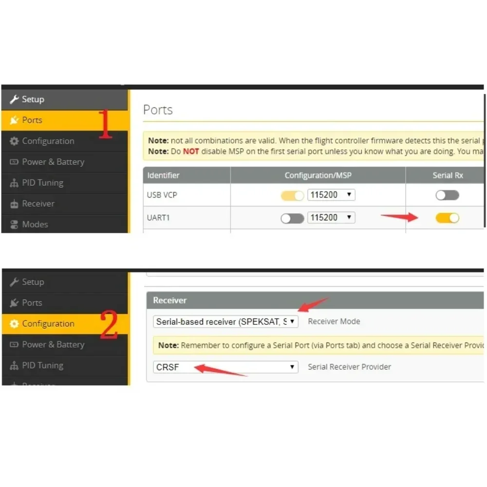 JHEMCU ELRS 915 MHz CRSF مفتوح المصدر ومعدل تحديث عالي جهاز استقبال لمسافات طويلة أجزاء طائرات بدون طيار FPV حرة