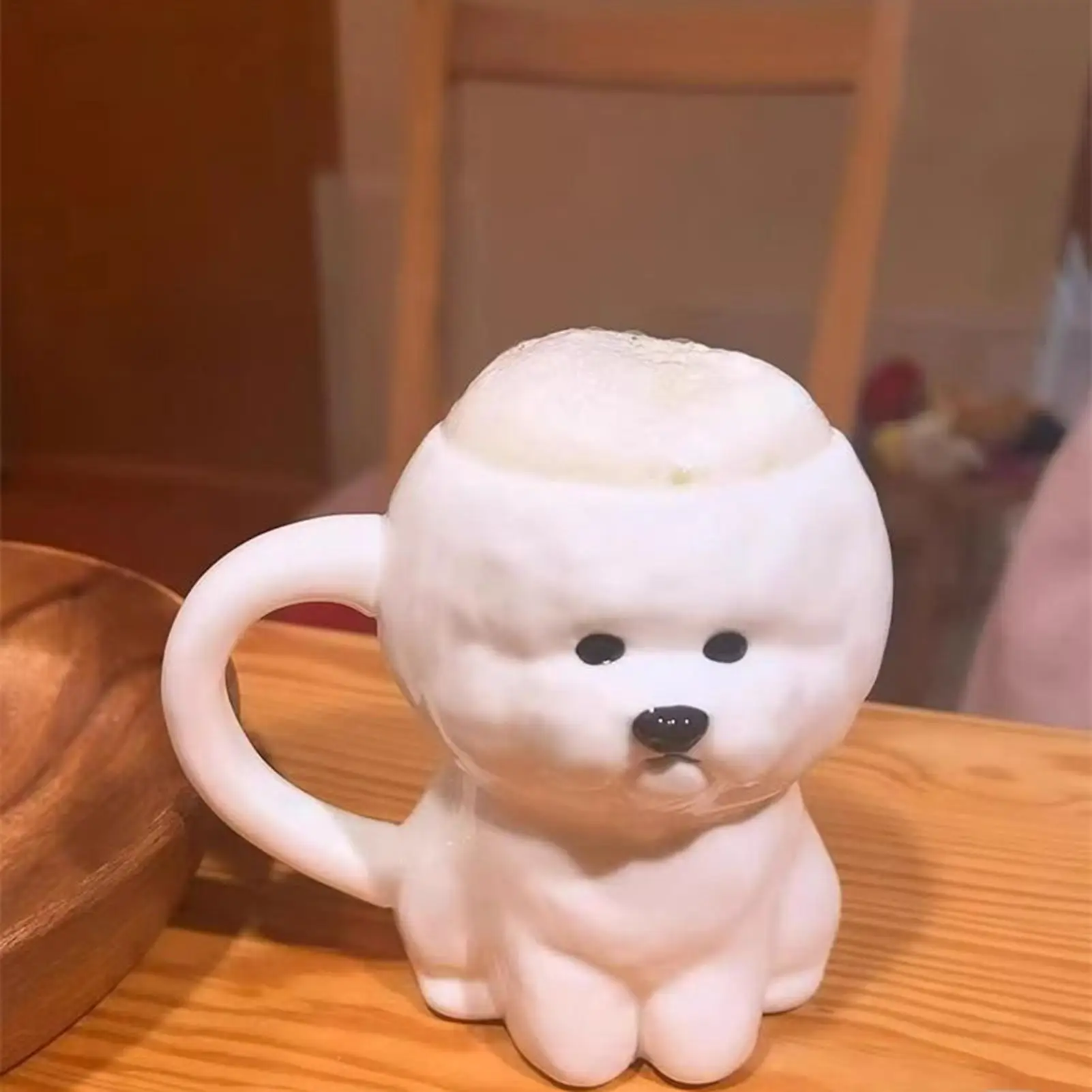 Animal Mug Cute Dog Tea Mug 340ml Ceramic 3D Puppy Novelty Cup For Women Men Dad Lovers On Mothers Day Fathers Day Home