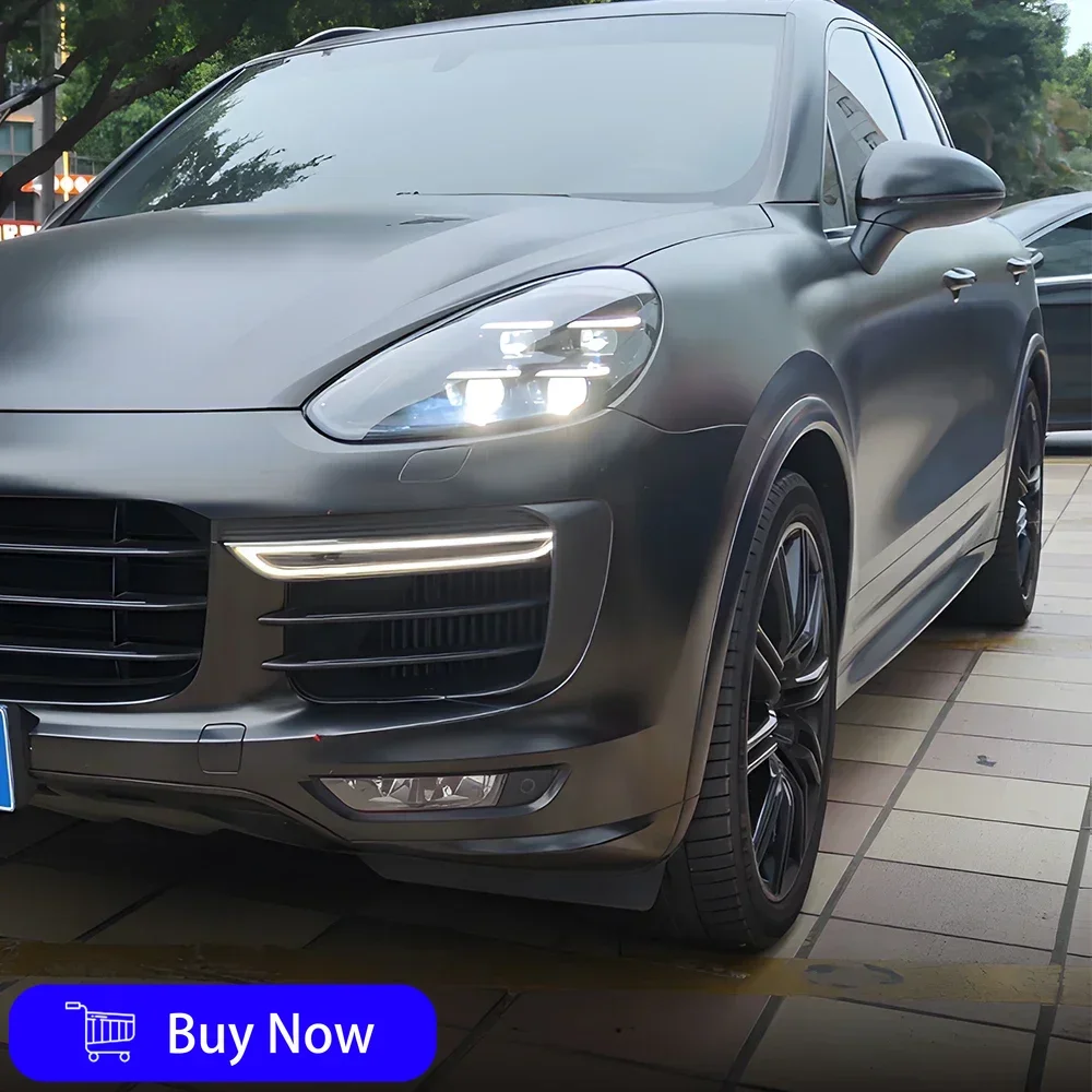 

Для Porsche Cayenne 2011-2018 год, обновленная матрица, стиль, светодиодная автомобильная фара в сборе, двойной объектив проектора, аксессуары, инструменты