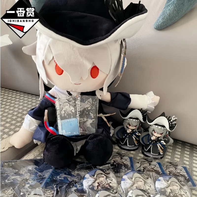 

Genuine Bandai Arknights Ichiban Kuji Lumen Irene Plush Doll Anime Figure Deep Sea Collectible Game Merchandise In Stock Toys