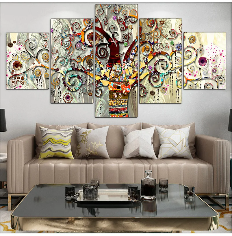 

Painting, Posters, Printing Art, Pictures, Tree of Life, Painting, Wall Decoration, Modern Home Wall Painting