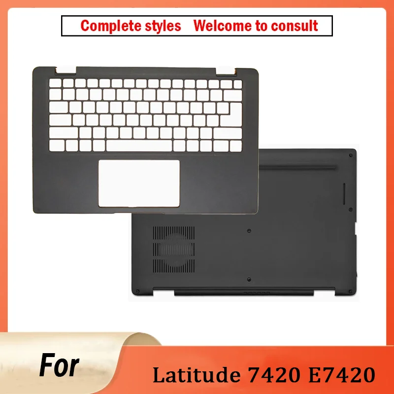 

Новый корпус для ноутбука Latitude 7420 E7420, передняя крышка C D, упор для рук, нижняя нижняя часть корпуса/нижняя крышка, черная дверь