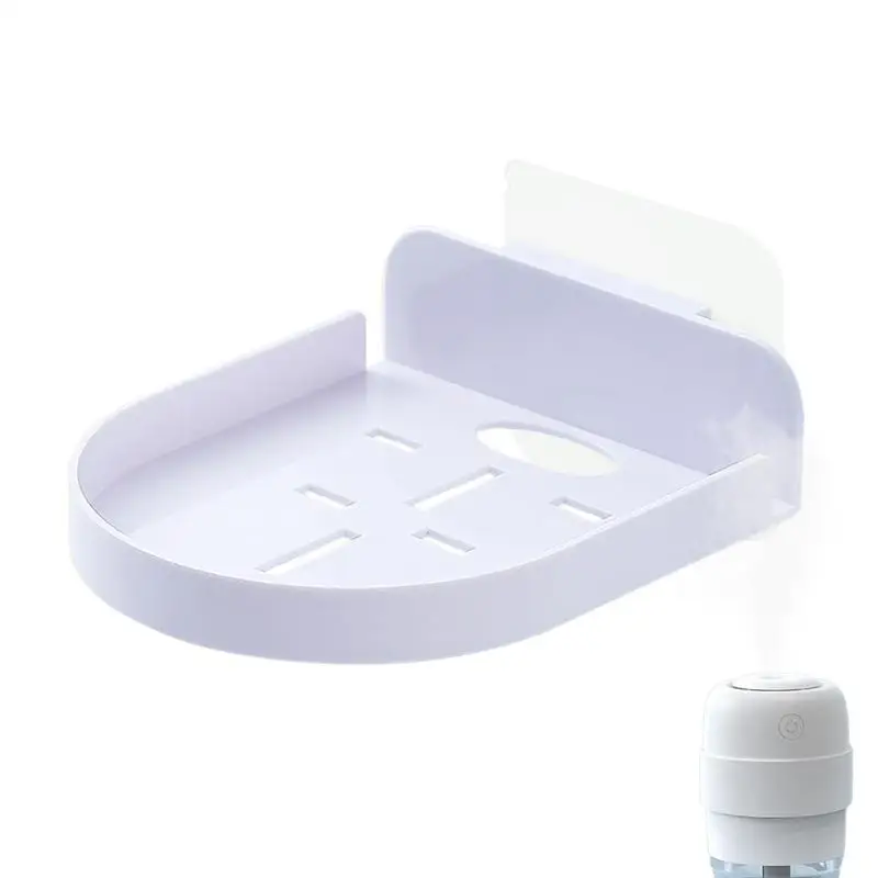 Indoor Camera Wall Shelf Adhesive Shelf Easy To Install Security Cameras Adhesive Shelf No Drill Camera Shelf For Bathroom