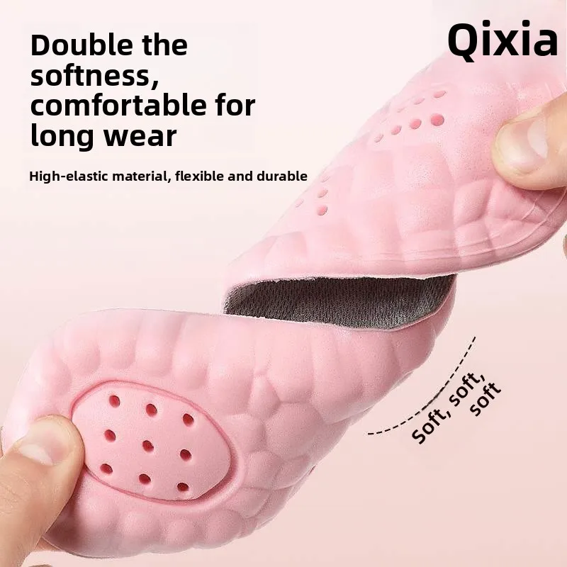 Women's Comfortable Invisible Super Soft Shock Absorption Shoe Inserts Full Foot Small Stature Internal Heightening Pads