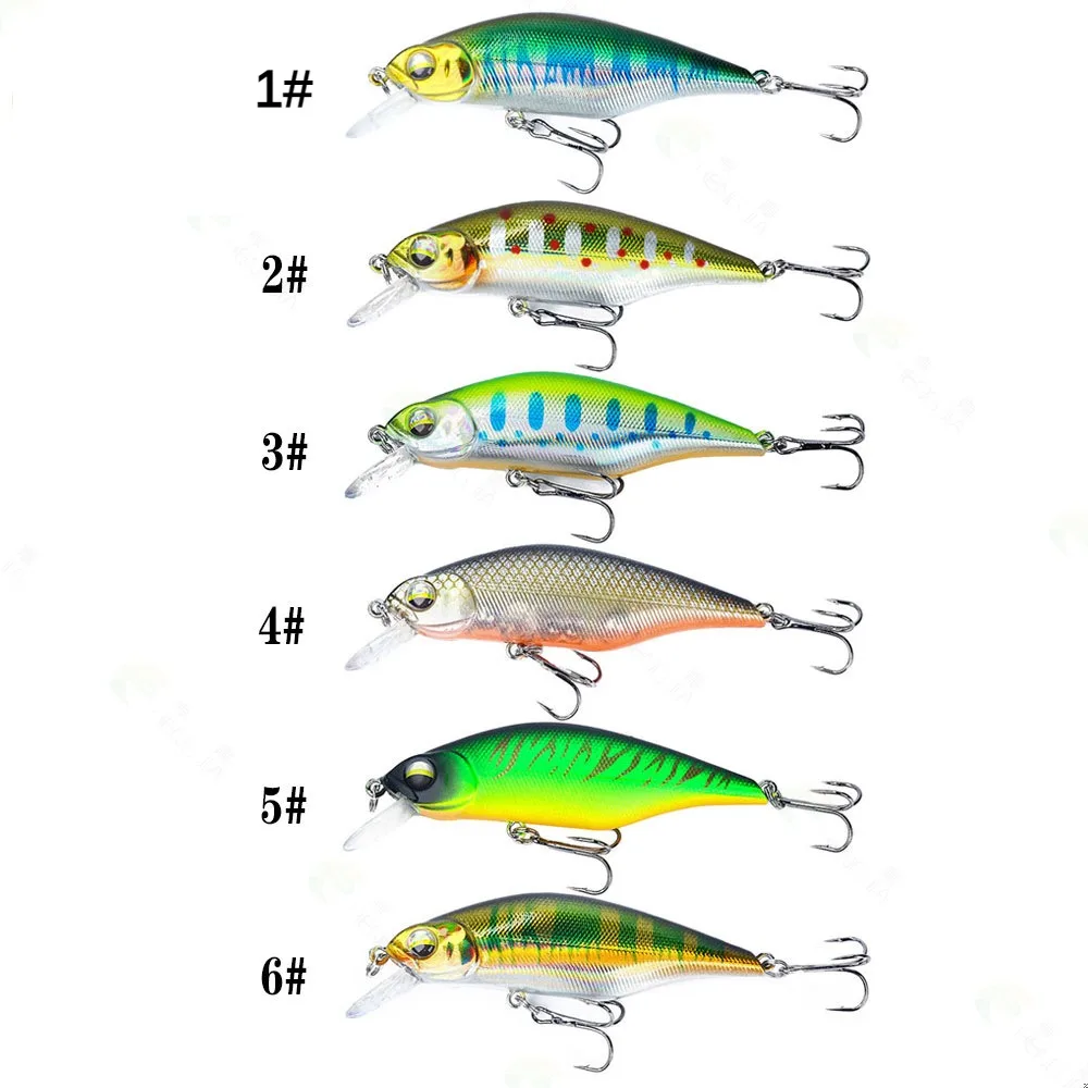 BassLegend Fishing Floating Diving Flap Slap 77F Crankbait Minnow Jerkbait Shad Bass Pike Lure 77mm12.5g