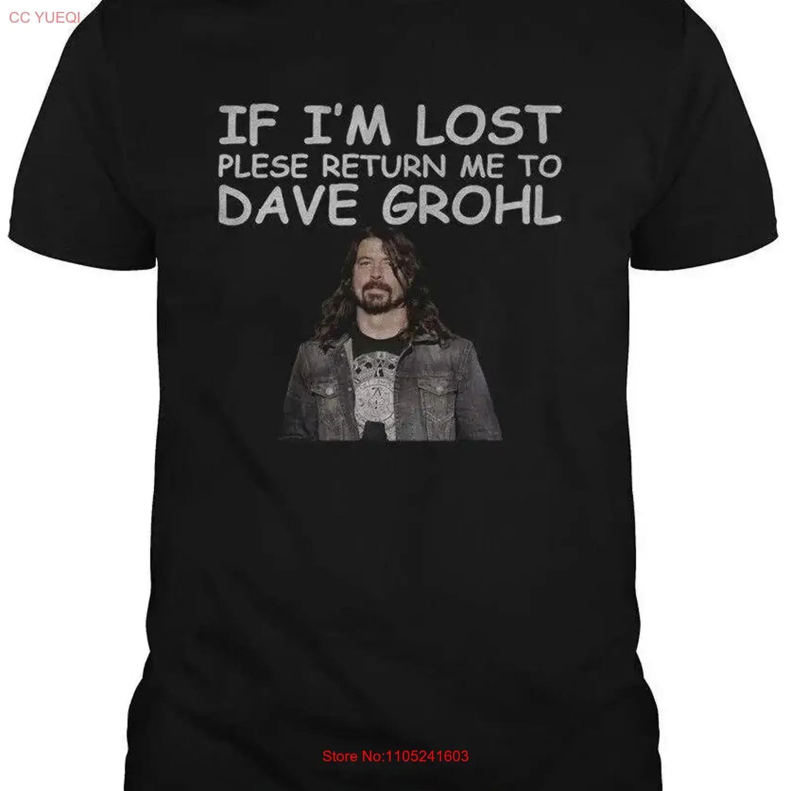 Dave Grohl If I'm Lost Please Return Me Vintage Rock T shirt S 5XL vintage Washed Unisex Casual Stylish fashion Soft Breathable
