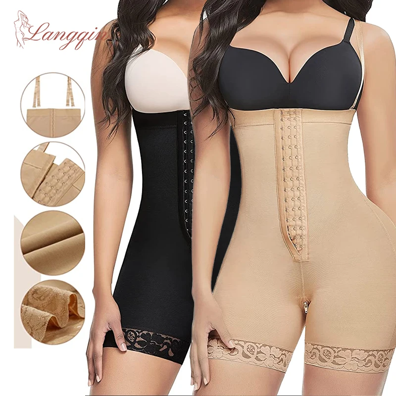 New Arrival High Compression Fajas Abdominal Board Post Surgery  Strapless Figure Corrector Tummy Control  Waist Body Shapewear