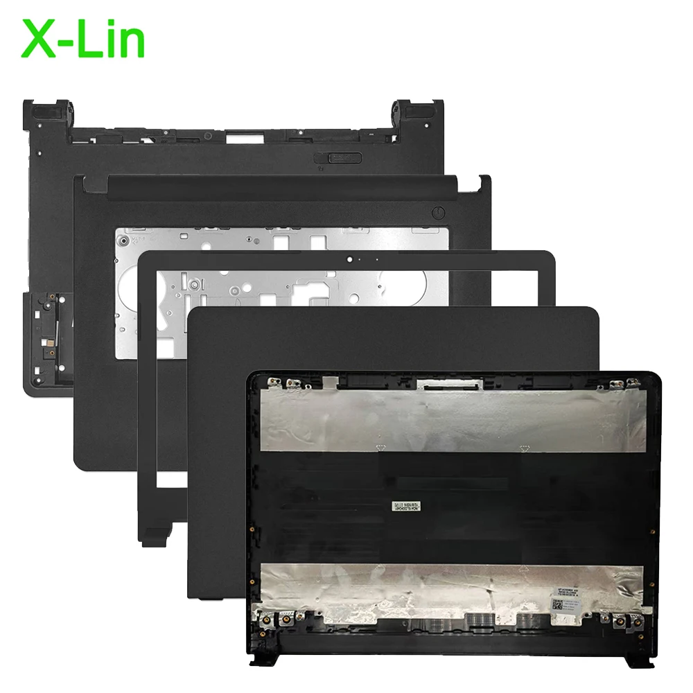 For Inspiron14 5455 5459 5458 P64G laptop LCD screen back case top cover frame hinge bezel palm rest bottom shell upper lower