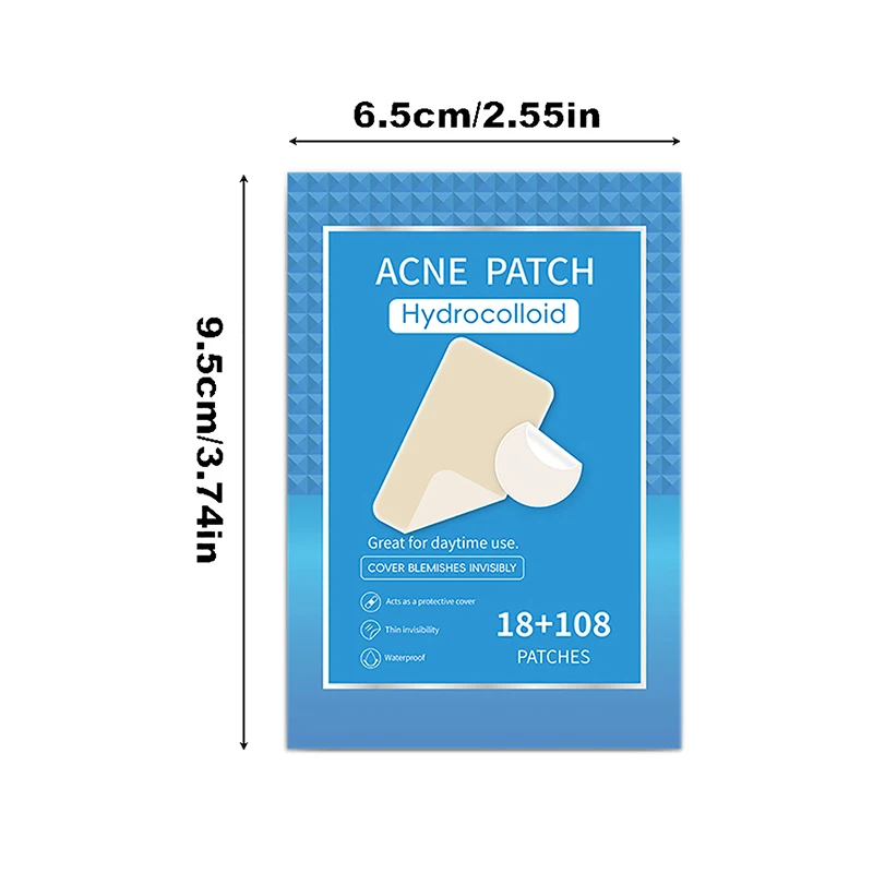 118 STKS/SET Puistje Patch Acne Onzichtbare Acne Verwijdering Huidverzorging Stickers Concealer Gezicht Spot Schoonheid