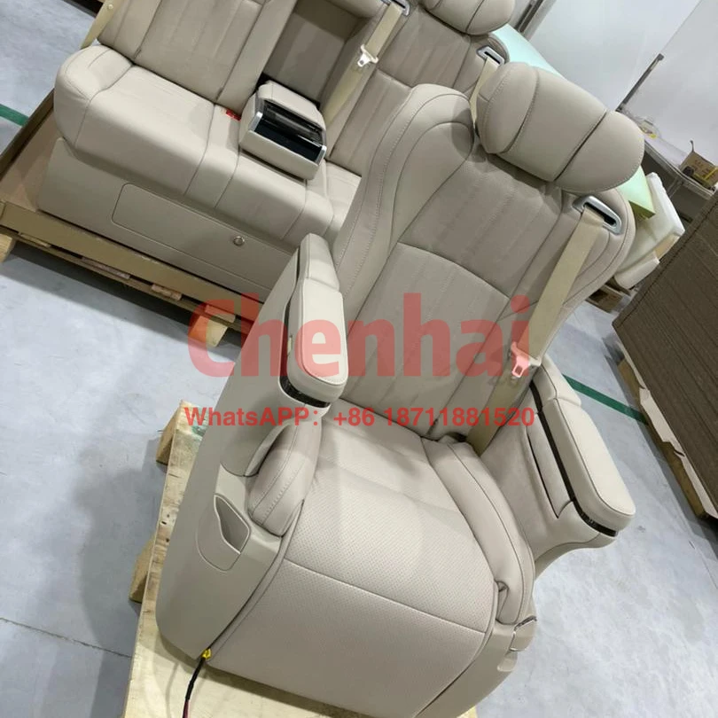 

Роскошное сиденье для фургона по индивидуальному заказу с электрической ножкой для фургона Limousine RV Motorhome Camper Van Роскошный внутренний тюнинг Coaster Alphard Ve