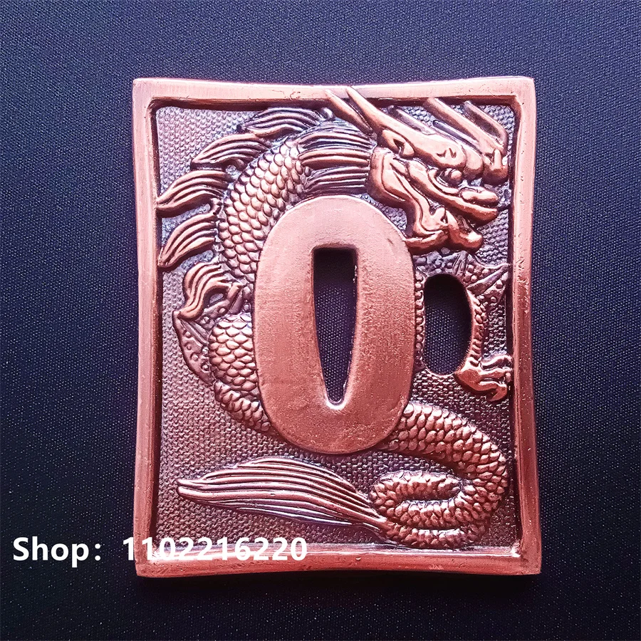 Unique Sword Parts Alloy Handguard Tsuba Guard For Japanese Real Japan Samurai Katana Fittings New Very Good