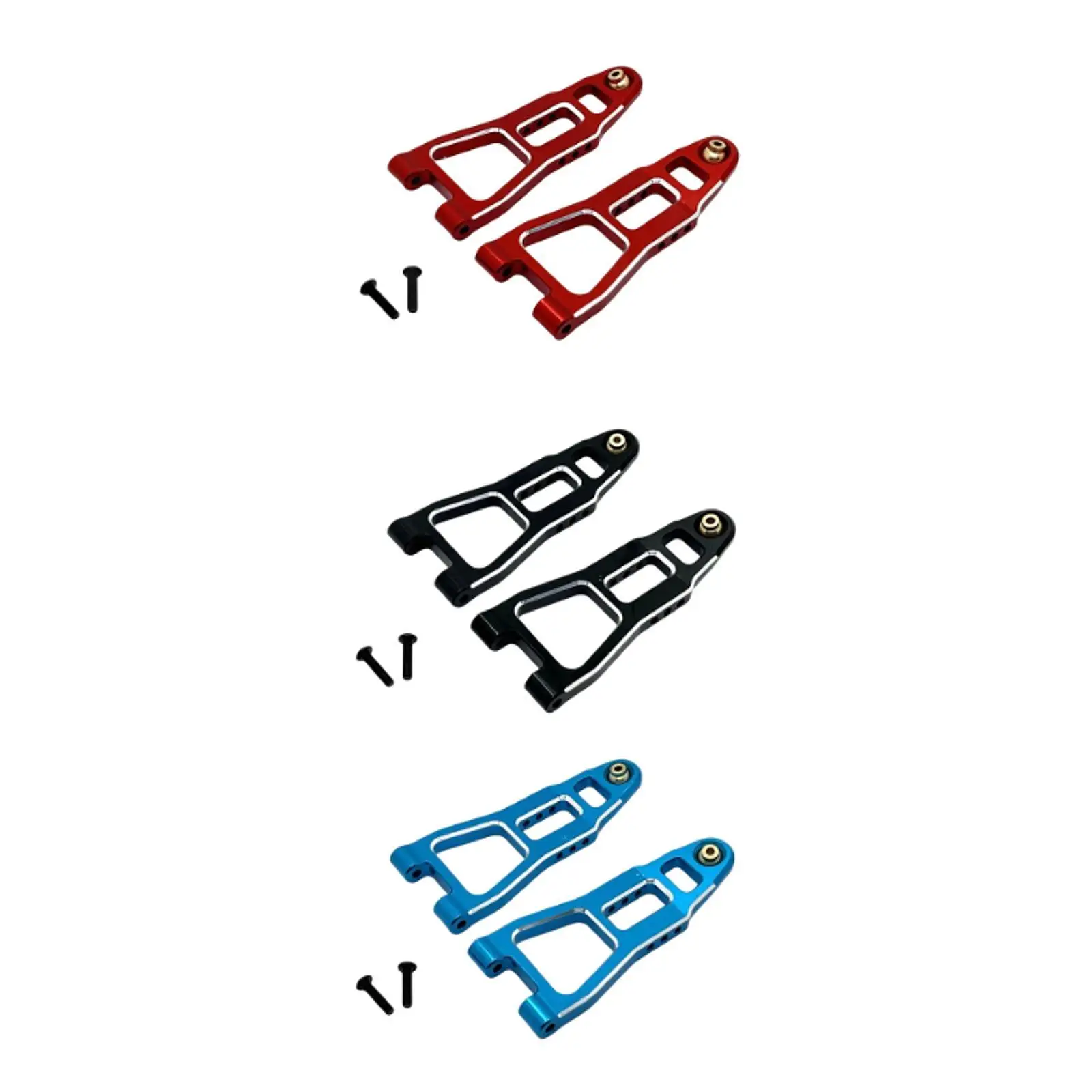 2x 1/12 escala RC coche actualizaciones accesorios delantero trasero brazo inferior profesional