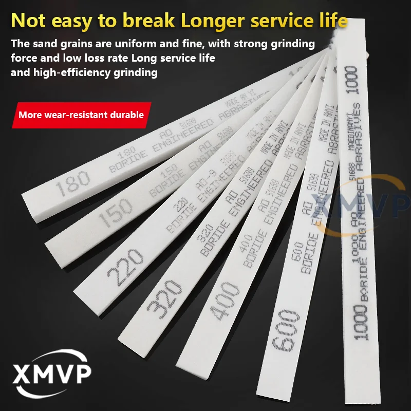 شريط تلميع قالب الجاديت طحن ناعم رمل فائق النعومة أداة شريط حجر زيتي صغيرة مسطحة على الوجهين #4