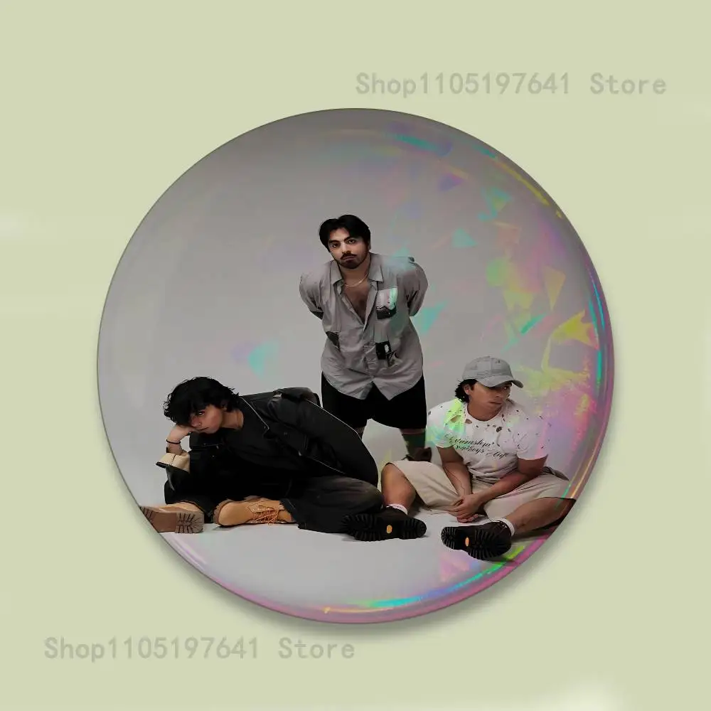 المافيا اللاتينية الإبداعية شارة مستديرة زر دبوس حقيبة ديكور المشجعين جمع الأصدقاء هدية بروش