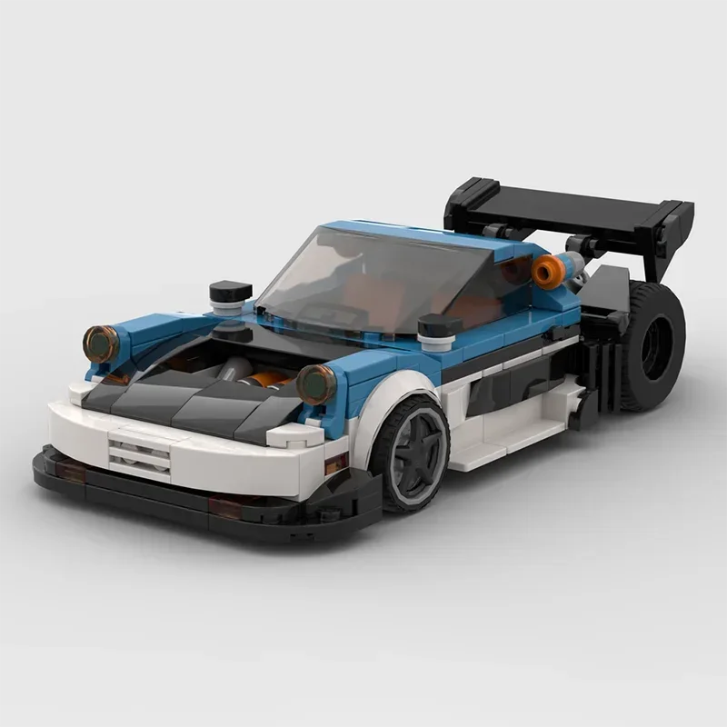 Urban Champion Speed Cars Moc Bausteine, klassisches Modell, Technologie, Ziegel, DIY-Montage, Konstruktionsspielzeug, Urlaubsset, Geschenke