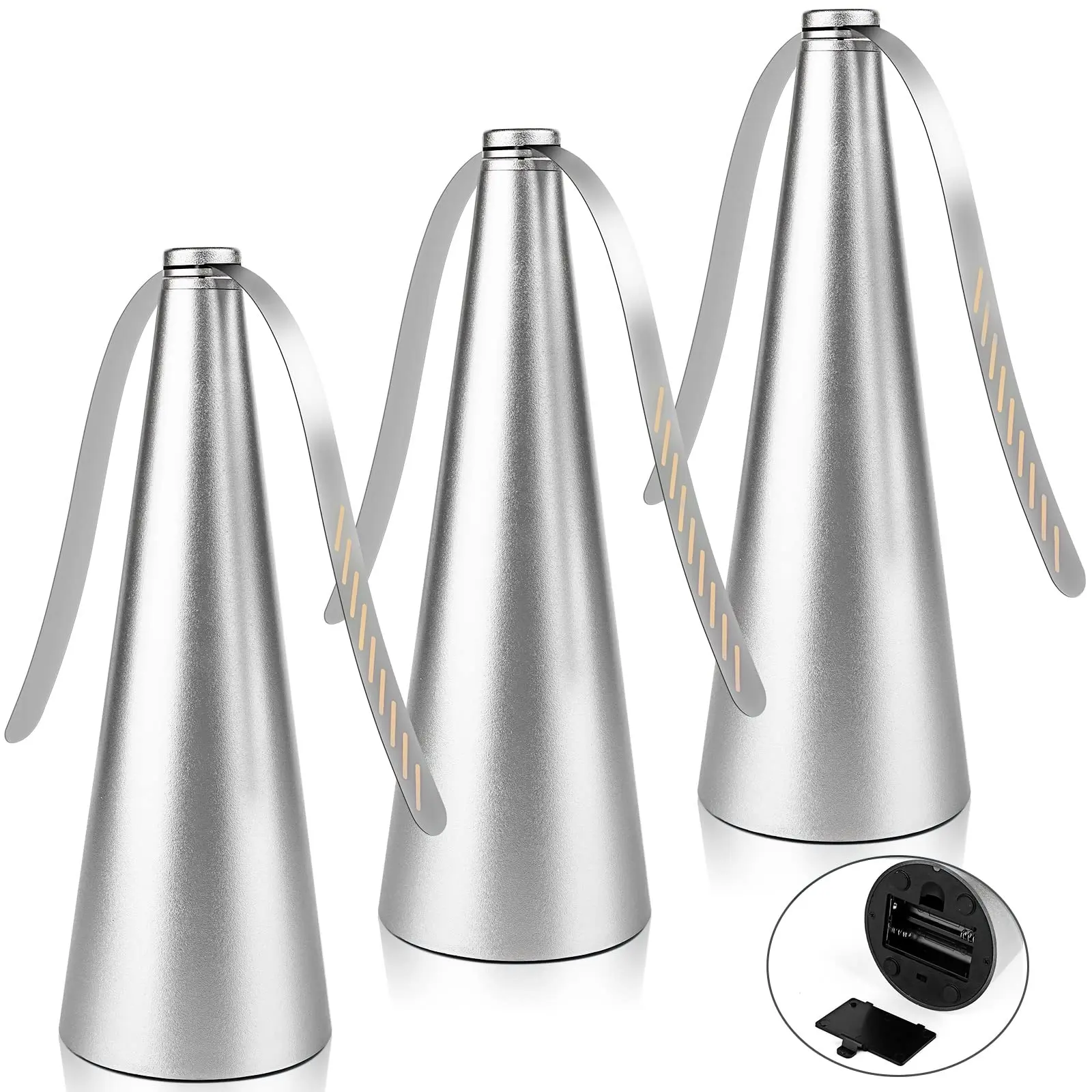 

Practical Fly Repellent Fan with Soft Blades, USB or Batteries Powered, Soundless and Portable Fly Fan Keeps Your Food Clean