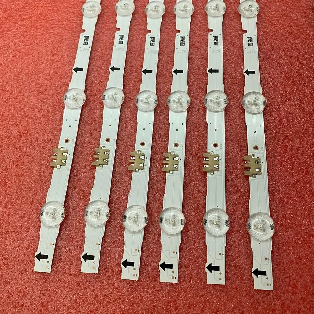 1set LED Strip For Samsung UE55H6690SV UE55H6700SL UE55H6700ST UE55H6740SV UE55J6100AK UE55J6100AW UE55J6250SU UE55J6272SU