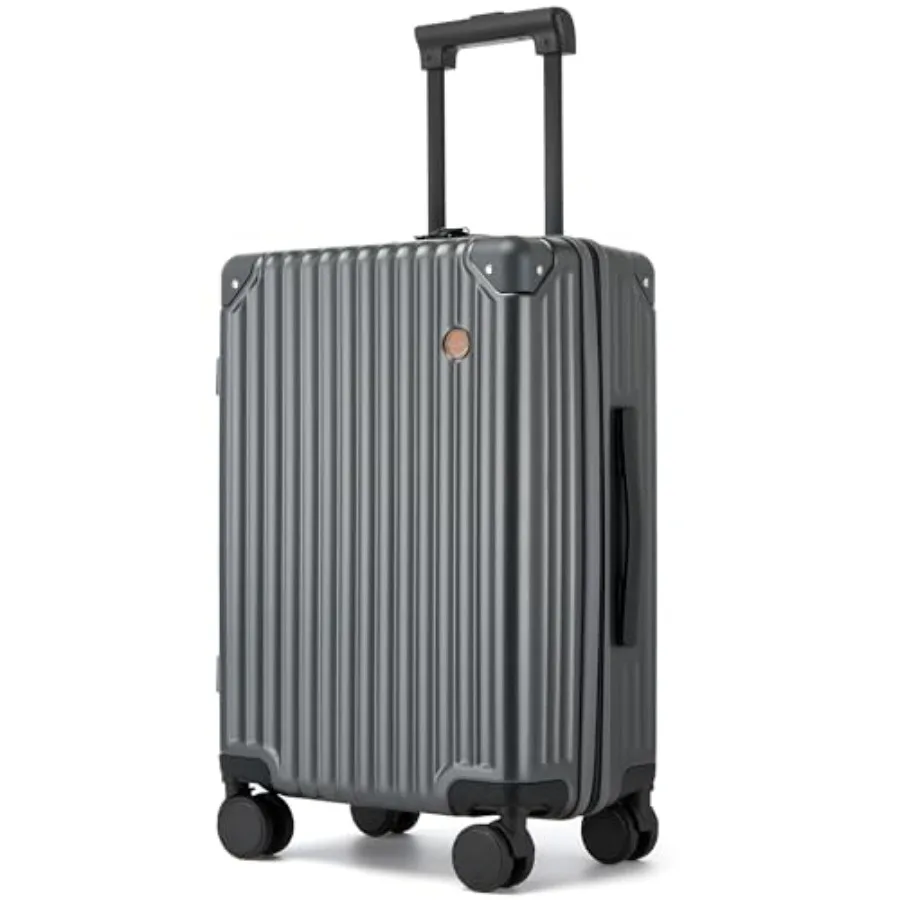

20 Inch Carry on Luggage, Airline Approved 22x14x9 Hard Shell Carry on Suitcase with 360° Spinner Wheels, TSA Lock and Lightwei