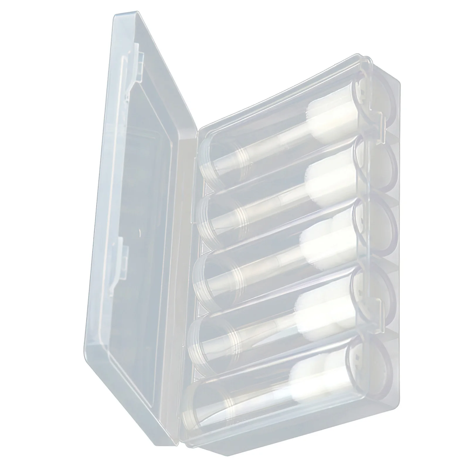 

6 шт., прозрачные пластиковые держатели для капсул для монет, органайзер для монет, коробка, 5 держателей для трубок, 1 чехол для хранения, коллекционная подарочная коробка