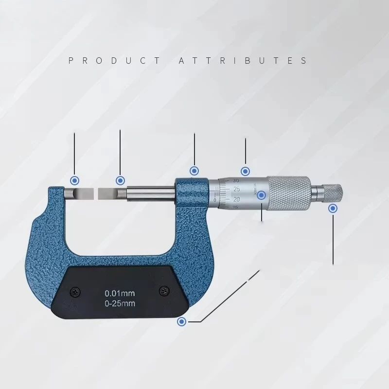 Measuring Tool Blade Micrometer Digital Caliper High Precision Measurement Tool