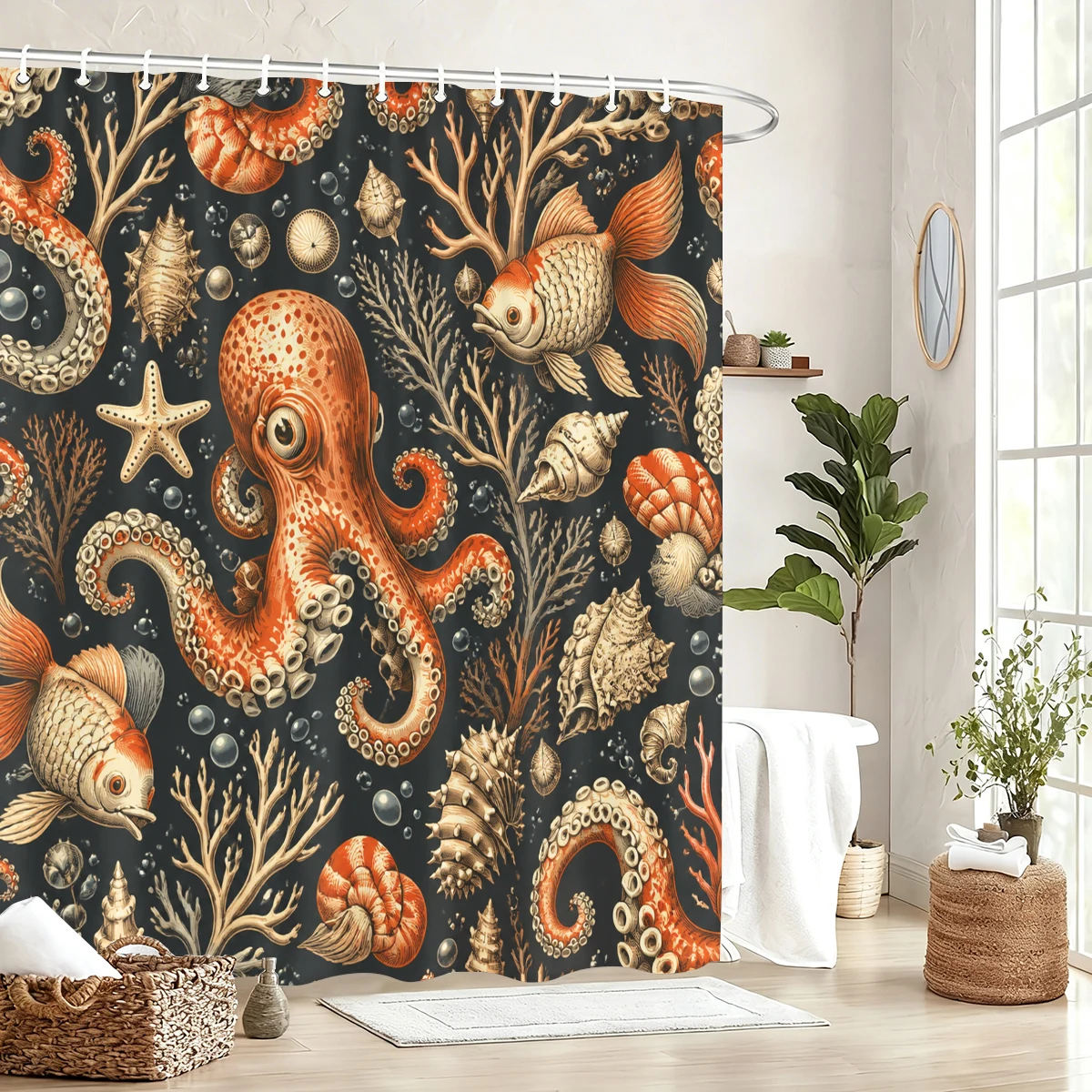 cortina-de-banheiro-de-poliester-com-estampa-artistica-vintage-cortina-decorativa-para-chuveiro-com-estampas-marinhas-e-cenicas-para-decoracao-de-banheiro