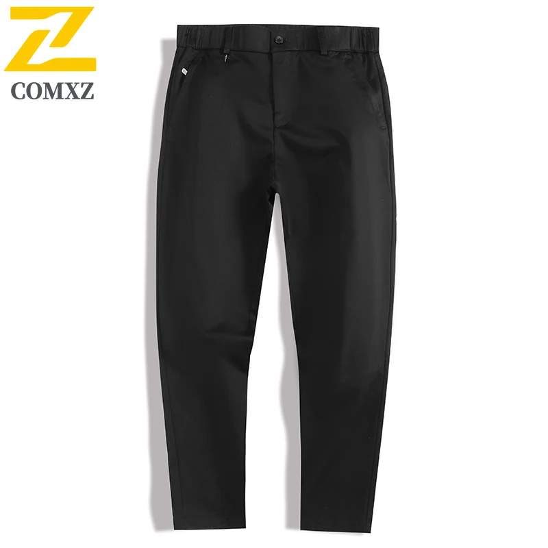 Men's Casual Pants Summer New Lightweight Comfortable Breathable Straight Leg Pants Travel Commuting Loose Straight Leg Pants