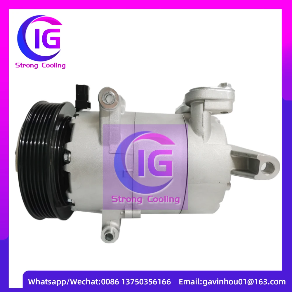 Air Conditioning Compressor With Clutch For Ford Transit 2.2 For Peugeot Boxer 2.2 6C1119D629AA / AD / AC 1371569 6C11-19497-AB