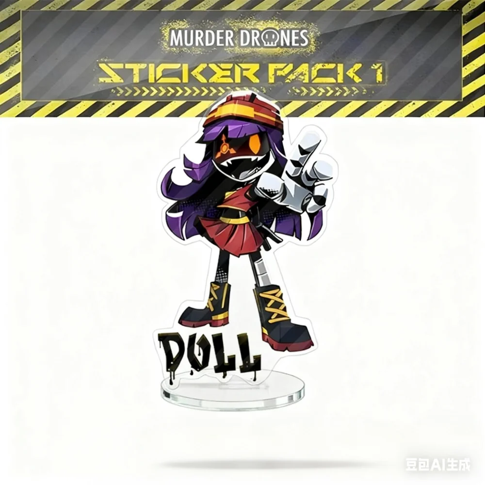 15 سنتيمتر القتل الطائرات بدون طيار الموسم 1 تأثيري عوزي N V J دمية الاكريليك حامل نموذج لوحة زخارف مكتب أنيمي