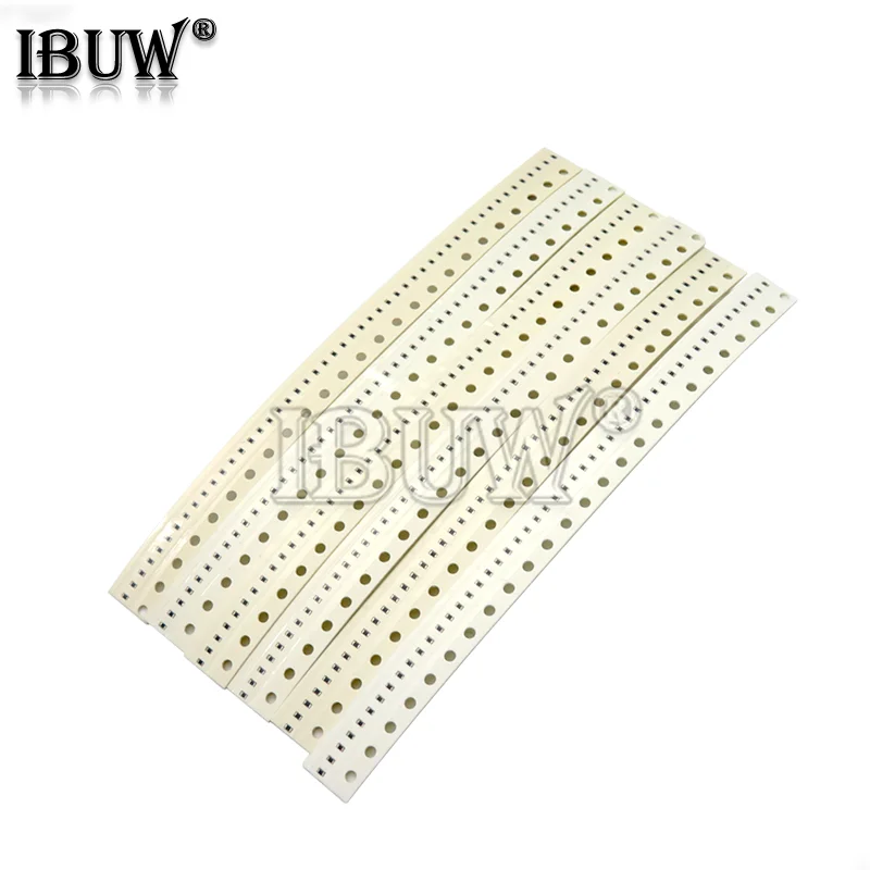 4000PCS 0402 SMD Resistor Kit Assorted Kit 10ohm-1M ohm 5% 80valuesX 50PCS=4000PCS Sample Kit