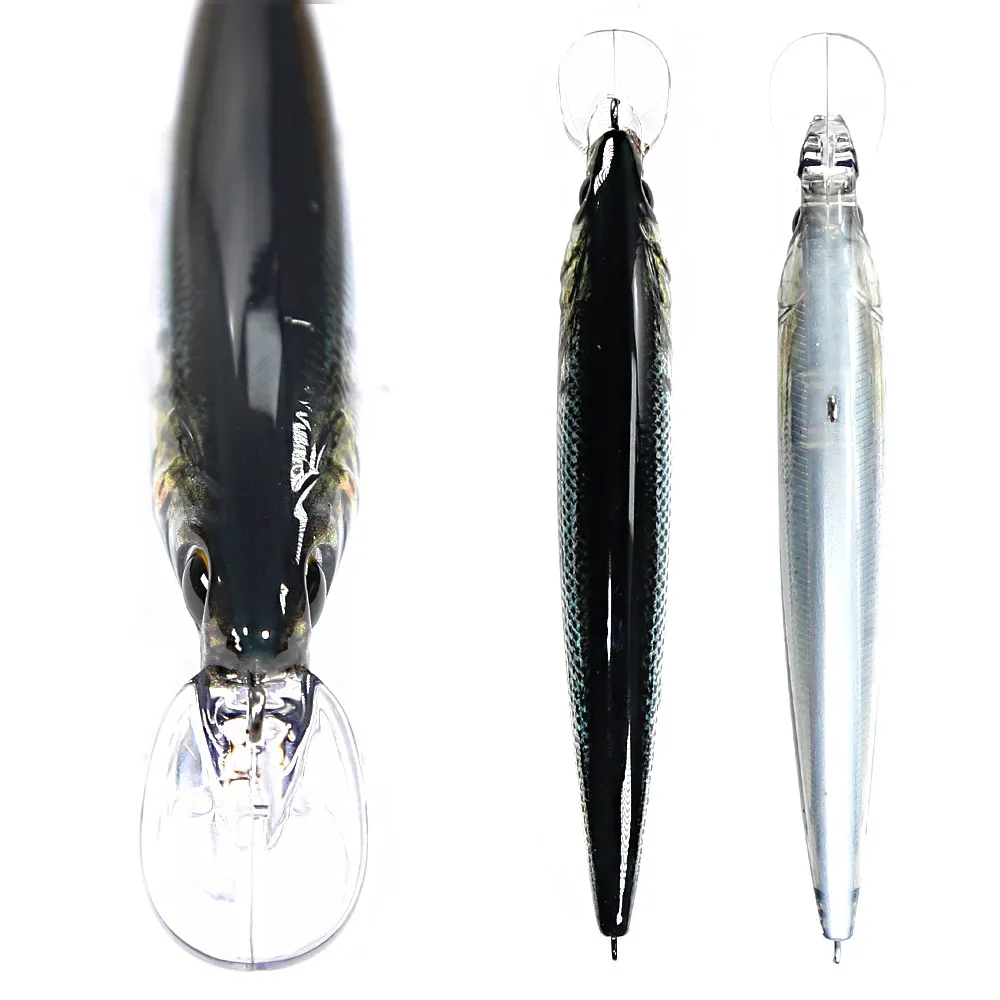 B&U Floating Minnow Saltwater Fishing Lures Trolling Crankbait Hard Baits Wobblers Artificial Trout Lure For Sea Bass