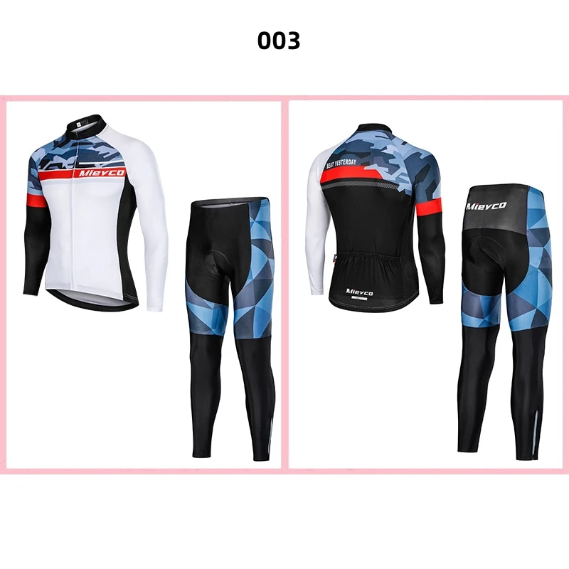 2026 Herbst-Radsportbekleidung Herren-Trainingsanzug Outdoor-Mountainbike-Bekleidung Sport-Oberteil Fitness Langarm-Anzug Schlanke Sportbekleidung – Detail 19