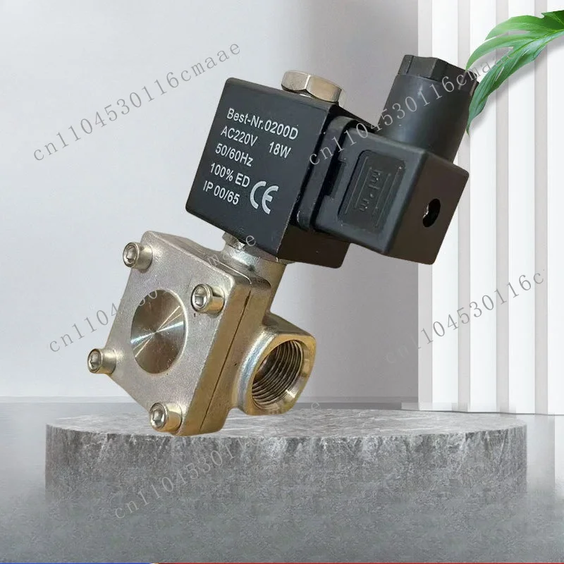 Normally Open and Normally Closed Solenoid Valve, Stainless Steel 1/2 Solenoid Valve