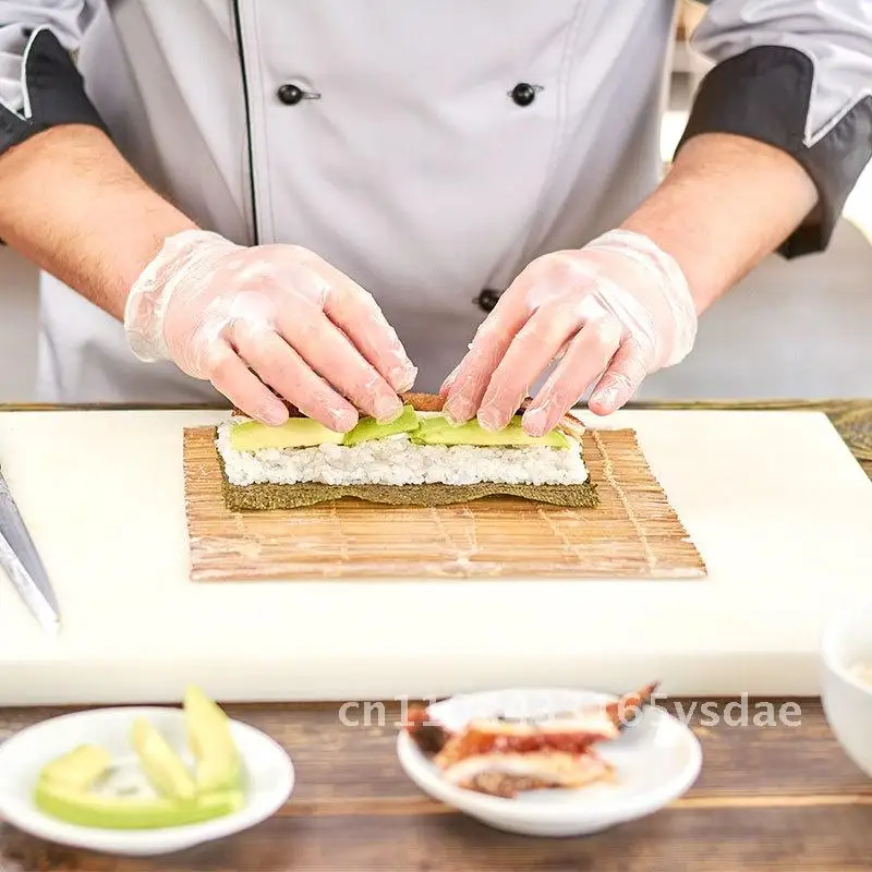 

Food grade disposable PVC glove film, thickened baking, catering kitchen beauty, transparent