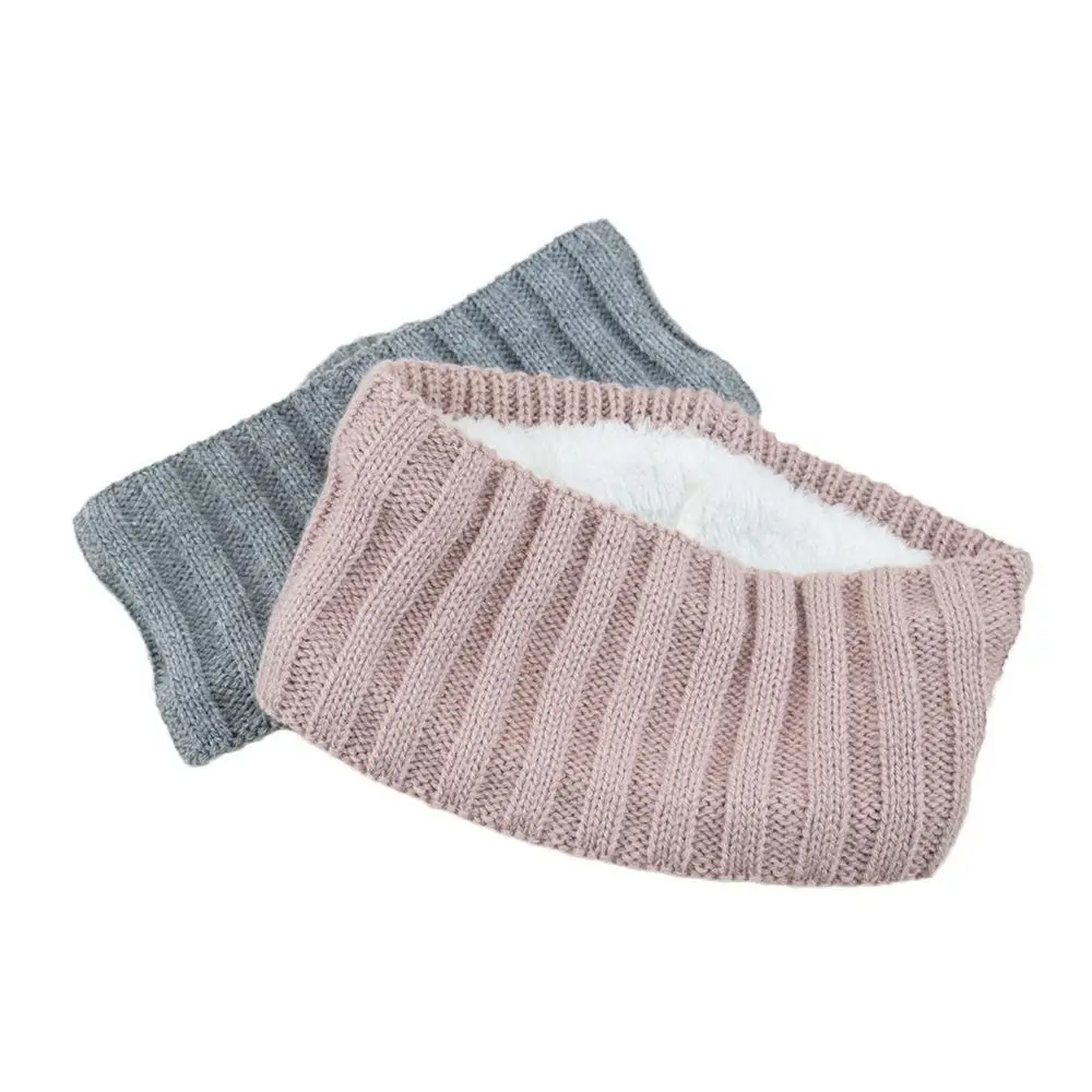 رباط رأس محبوك مع قطيفة لغسيل الوجه وحماية الأذن ، أغطية رأس دافئة ، رباط شعر أحادي اللون ، جديد