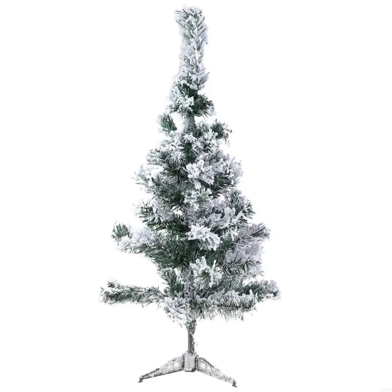 

77JB Artificial White Snow Christmas Tree Ornament Sale Event Party Accessory