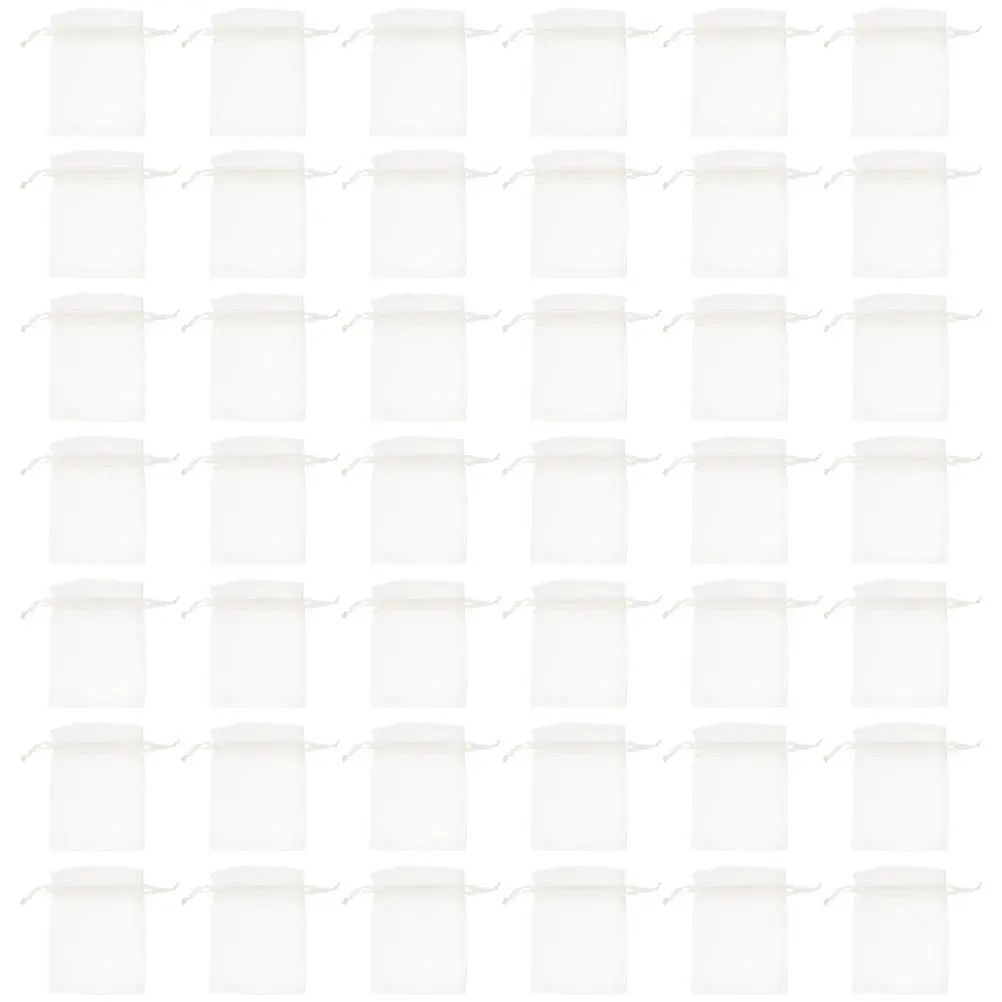 

100Pcs Mesh Drawstring Gift Bags Small Favor Pouches for Jewelry Cosmetics Candy Party Wedding Organza Storage Pouches
