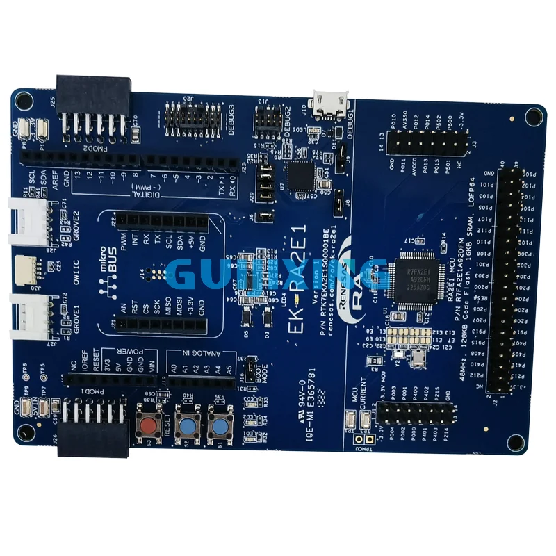 EKA2E1S00001BE Development Board Evaluation board EK-RA2E1 EVAL KIT FOR RA2E1