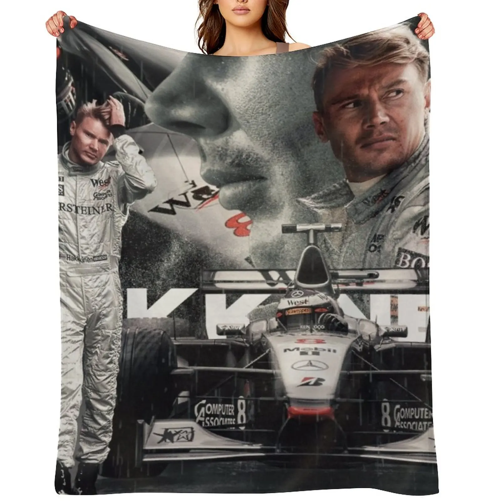 

M Hkkinen New Art Throw Blanket Heavy Quilt For Sofa Thin Soft Beds Blankets