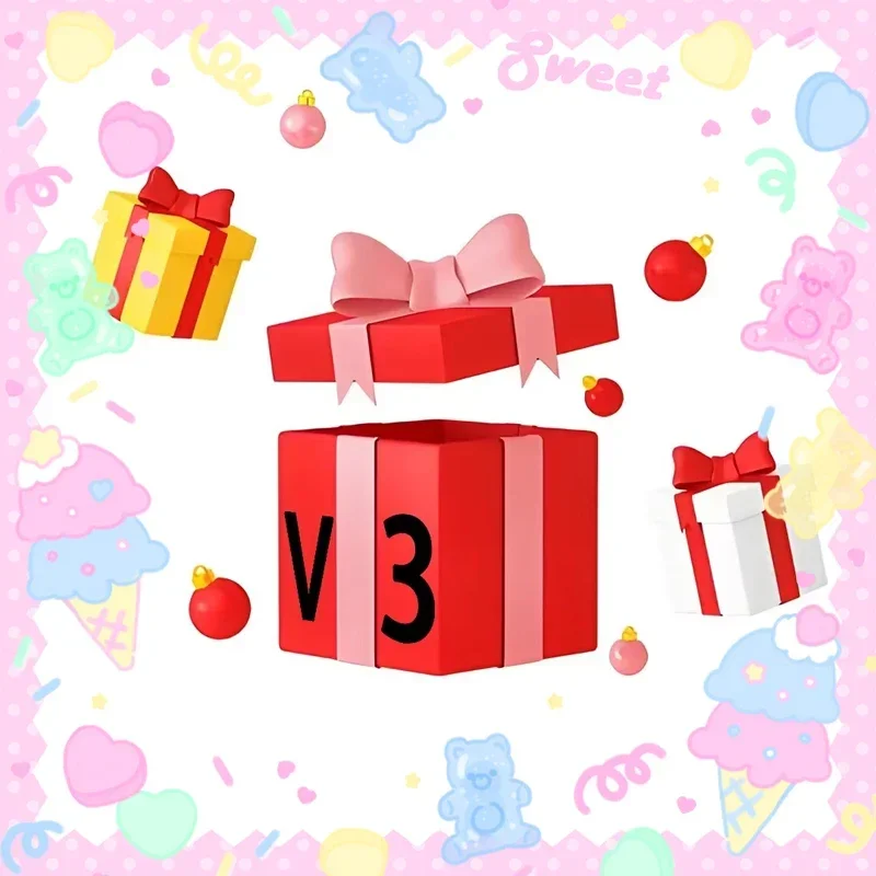 

New High-quality Kawaii Cartoon Character Blind Box Series Pendant Vinyl Doll Surprise Box Keychain Birthday Gift