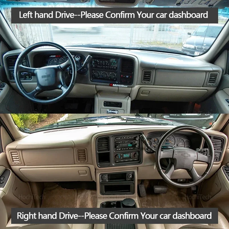 for Chevrolet Silverado 1500 2500 3500 1999-2006 Dashboard Cover Board Anti-Slip Mat Protect Pad Car Sunshade Carpet Rug view 2